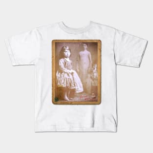 Caught Raising Ghost Child | Archival Spirit Photography | Ghost Captured on Camera | 1894 Kids T-Shirt